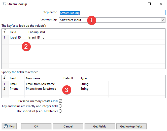 Lookup Settings